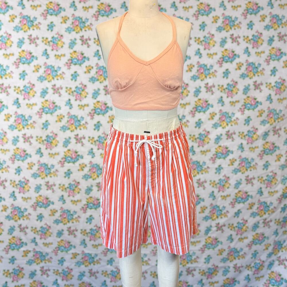 vintage y2k mens stripe shorts size medium